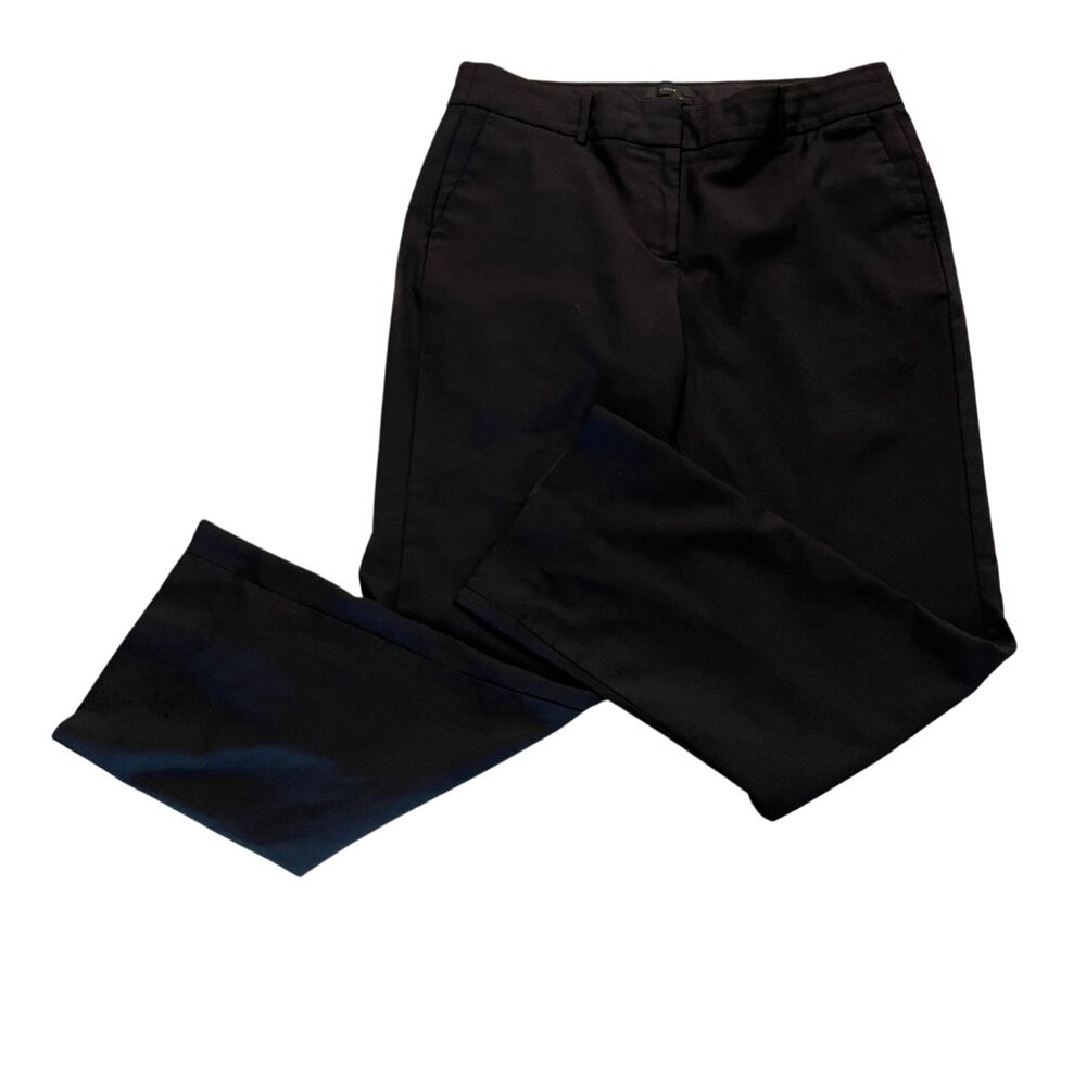 J. Crew Super 120's Trousers • Black • Size 14